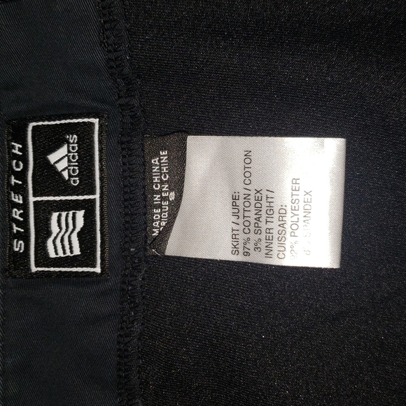 Adidas Stretch Black Skort 8 - Picture 3 of 9